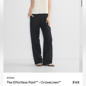 Aritzia Linen Effortless Pant